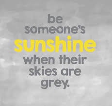 Be someone's sunshine graphic